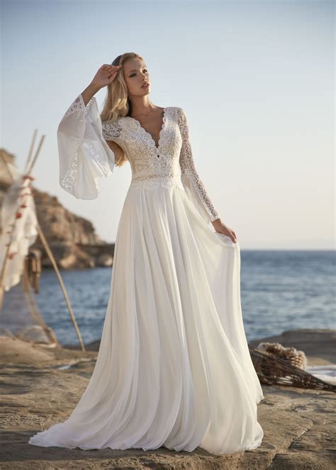 Simply Beautiful This Boho Wedding Dress Is As Timeless As Love Itself