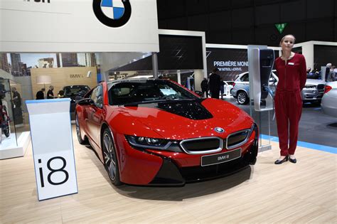 BMW i8 Protonic Red la i8 voit rouge à Genève Photo 5 L argus