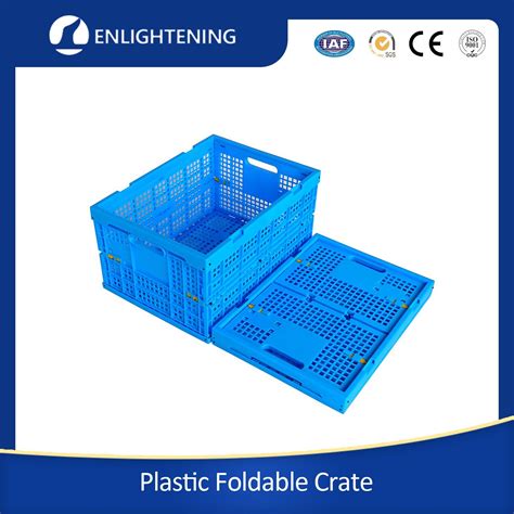 Best Price Food Grade Plastic Folding Crate Foldable Crate