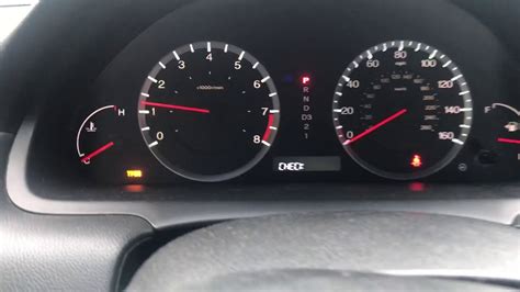 Honda Accord Check Fuel Cap Message