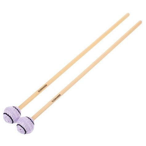 VIBRAPHONE MALLETS - MEDIUM HARD - - PLAYWOOD