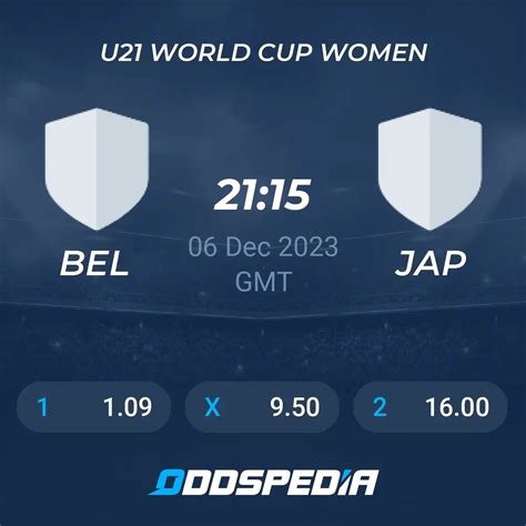 Belgium Women U21 Vs Japan Women U21 Predictions Odds Live Score And Stats