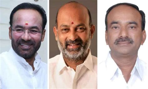 Bandi Sanjay Congratulates Etela Kishan Reddy Wishes Party Would Prosper