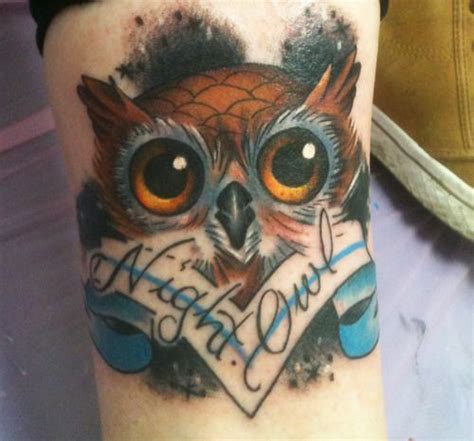 Night Owl Corujas Tatoo Tatoo Tatuagem Coruja