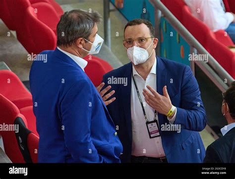 Juni In M Nchen Deutschland Jens Spahn Mit Markus S Der Im