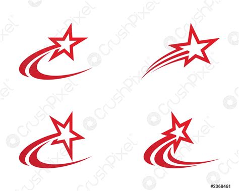 Star Logo Template Stock Vector 2068461 Crushpixel