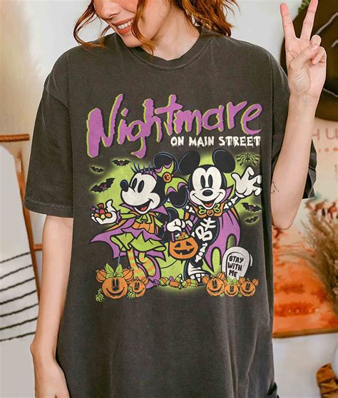 Nightmare On Main Street Shirt Mickey S Not So Scary Halloween Party