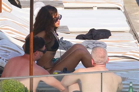 RIHANNA And CARA DELEVINGNE In Bikinis In Rio De Janeiro 09 27 2015