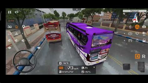 SOPIR BUS SJM TRANS HARI INI 6 APRIL BUSSID I BUS SIMULATOR INDONESIA