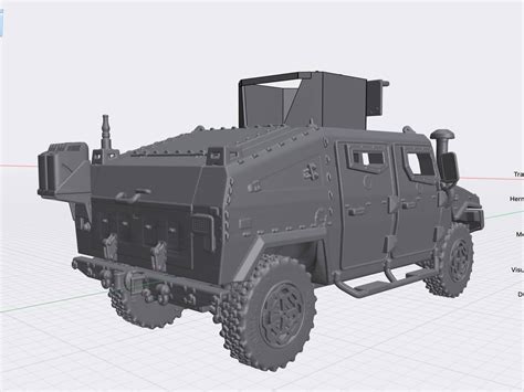 Stl File Vamtac And Vamtac Armored Vehicle D Printing Idea