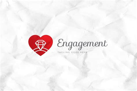 Engagement Logo Template - Design Template Place