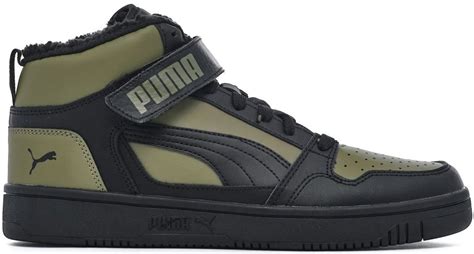 Puma Buty męskie REBOUND MID STRAP WTR 38637602 zielone rozmiar 44