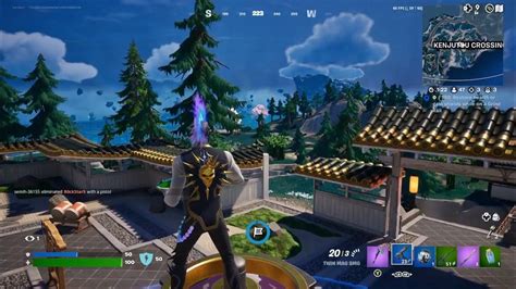 Fortnite Mega Kenjutsu Crossing Captured Youtube