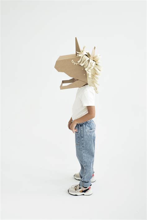 Wholesale DIY COSTUME UNICORN 3D MASK - Happy Distribution - Fieldfolio