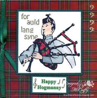 McCrafty's Cards: Happy Hogmanay