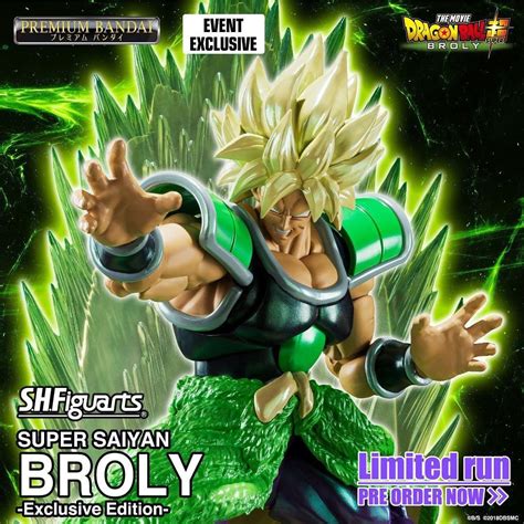 Play Mall All Muñecos De Colección S H Figuarts Super Saiyan Broly