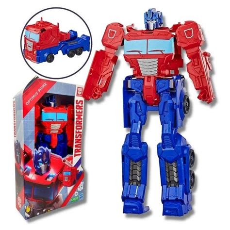 Boneco Transformers Titan Changers Optimus Prime Hasbro Submarino