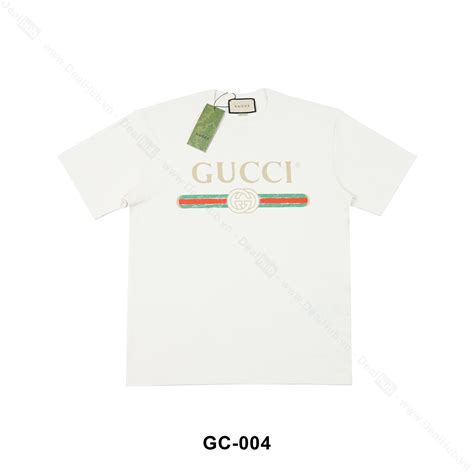 Gucci Fake Logo T Shirt Beige Gc004 Deal Hub