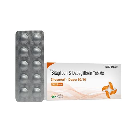 Sitagliptin Mg Dapagliflozin Mg Tablets Mg Packaging