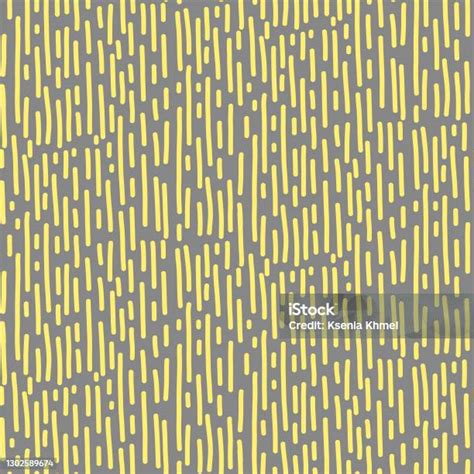 Vector Yellow Vertical Lines On Grey Pattern Stock Illustration