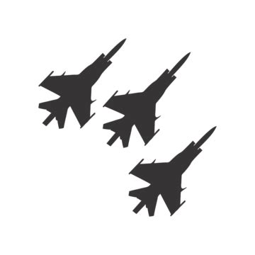 Vector Fighter Jet Icon Flying Jet Illustration Vector On White