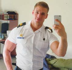 Muscle Men In Uniform Ideas Men In Uniform Muscle Men Hot Cops