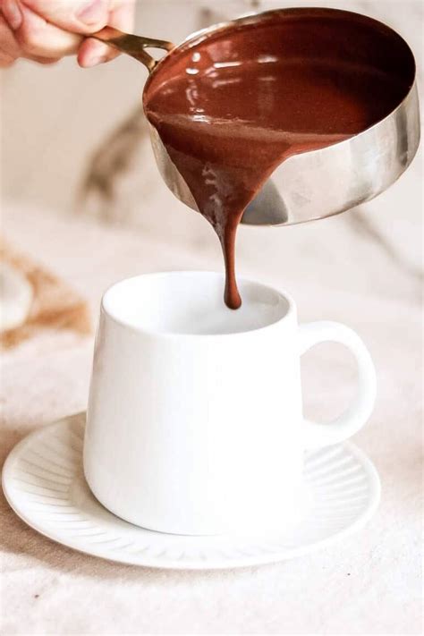 French Comfort In A Cup Thick European Hot Chocolate Recipe My Chic Obsession