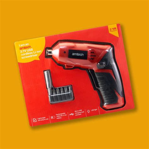 Cordless electric screwdriver - Amtech