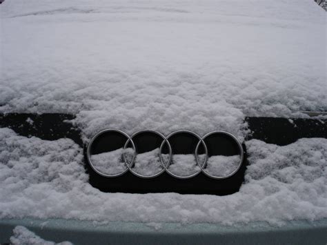 Erster Schnee User Garage Audi A Club Deutschland