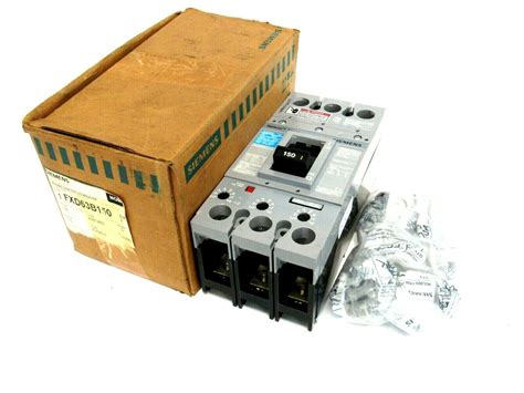 New Siemens Fxd B Circuit Breaker A V Pole Ser B Sb