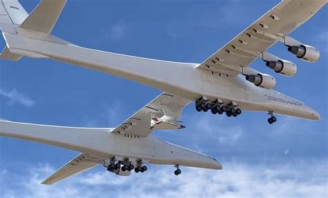 The World S Largest Stratolaunch Roc Aircraft Has Made Its Maiden