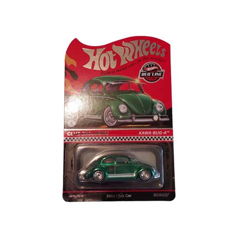 Hot Wheels Kawa Bug A RLC CLUB EXCLUSIVE Green Pin Shopee Brasil