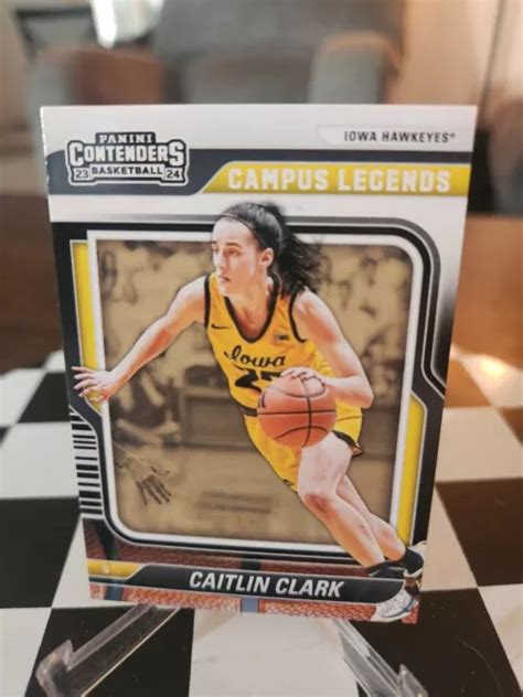 Panini Caitlin Clark Collezione Campus Legends Cl Eur