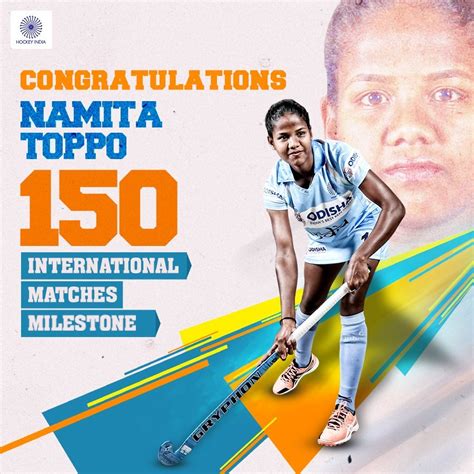 Hockey Player Namita Toppo From Odisha Completes 150 International Caps