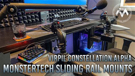 Monstertech SLIDING RAIL Dual Stick Virpil Setup For Star Citizen YouTube