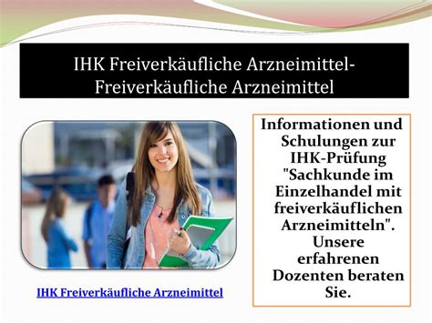 PPT IHK Freiverkäufliche Arzneimittel Freiverkäufliche Arzneimittel