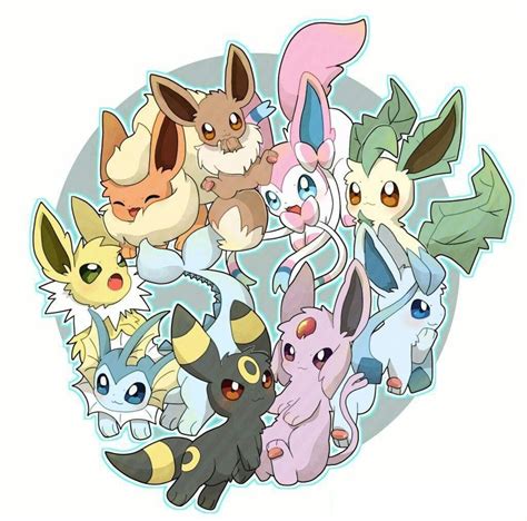 Paquete Eevee Y Todas Sus Evoluciones 9 Pokémon De Peluche 1650