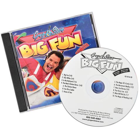 Big Fun By Greg & Steve - CD