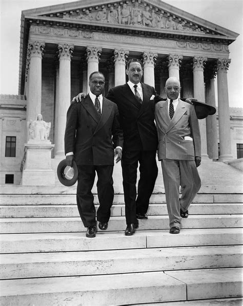 George E C Hayes Thurgood Marshall And James M Nabrit The Lawyers