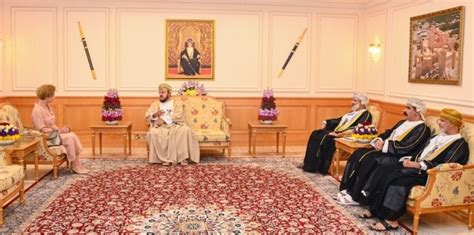 Hh Sayyid Asaad Bids Farewell To Ambassadors Of Brazil Uk Oman Observer