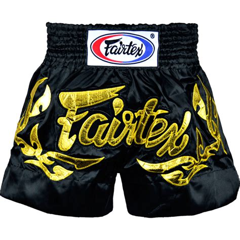 Тайские Шорты Fairtex Black/Gold купить в Москве
