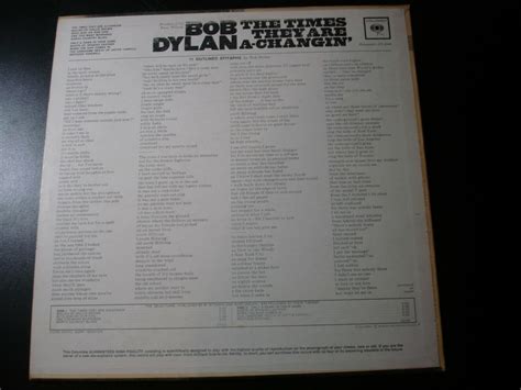 Popsike BOB DYLAN THE TIMES THEY ARE A CHANGIN LP RECORD MONO 2