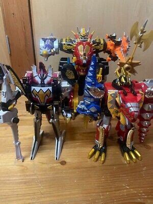 BANDAI Power Rangers Dino Thunder Abaranger DX AbarenOh KillerOh Set Megazord | eBay