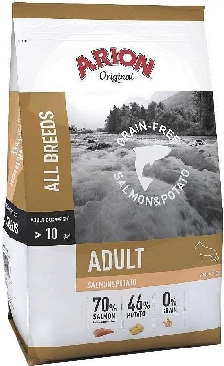 Karma Arion Original Adult Grain Free Salmon Potato Kg Ceny I