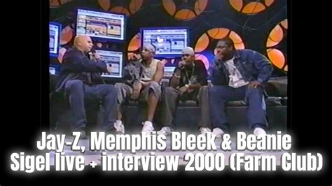 Jay Z Memphis Bleek Beanie Sigel Live Interview Farm Club