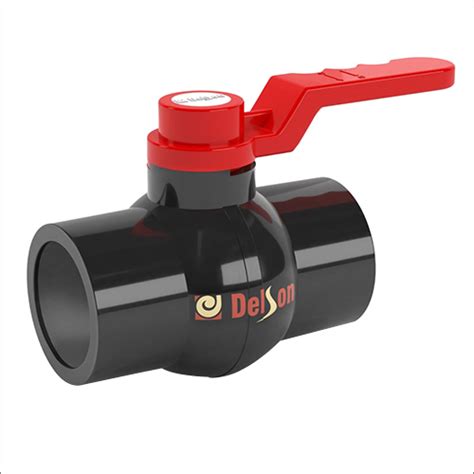 Black Pvc Ball Valve Application Water At Best Price In Ahmedabad