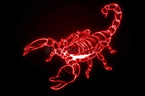 Glowing Scorpion Zodiac Insect Stock Photos - Free & Royalty-Free Stock ...