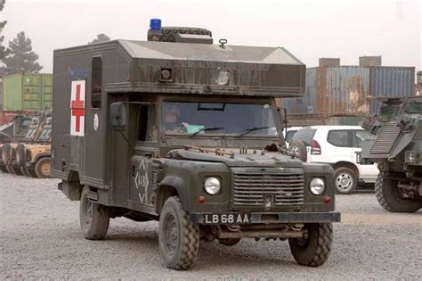 WarWheels Net Land Rover Defender 130 Pulse Field Ambulance Photos