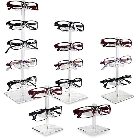 Amazon Mooca Tier Acrylic Eyeglasses Frame Stand Sunglasses