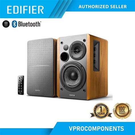 Edifier R1280DB Powered Bluetooth Bookshelf Speakers Optical Input